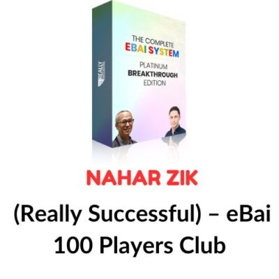 Nahar Zik (Really Successful) – eBai 100 Players Club 