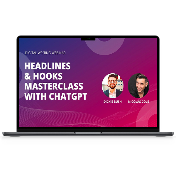 Ship30For30 – Headlines Hooks Masterclass with ChatGPT