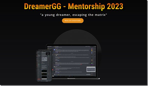 DreamerGG – Mentorship 2023 Download