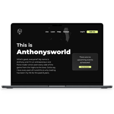 AWFX – Anthonysworld – 5 Day Bootcam