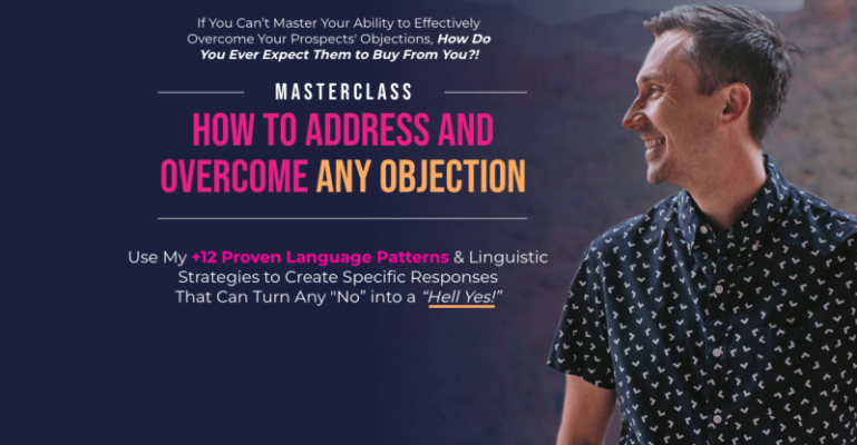 James Wedmore How to Address and Overcome Any Objection Masterclass Download