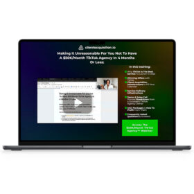 Serge Gatari – $50K/Month TikTok Agency Webinar