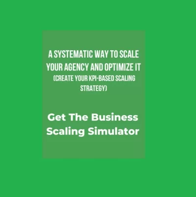A Systematic Way To Scale Your Agency And Optimize It Create your KPI based scaling strategy
