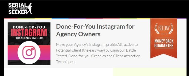 Done For You Instagram For Agency Owners Advanced by Ben Adkins