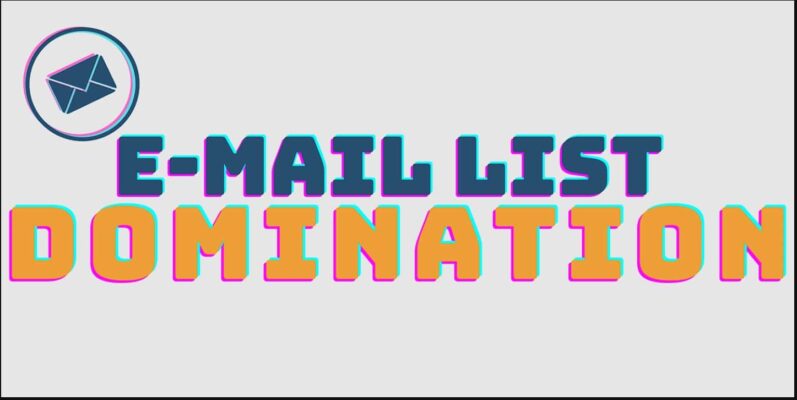 Email List Domination by Rachel Pedersen 1