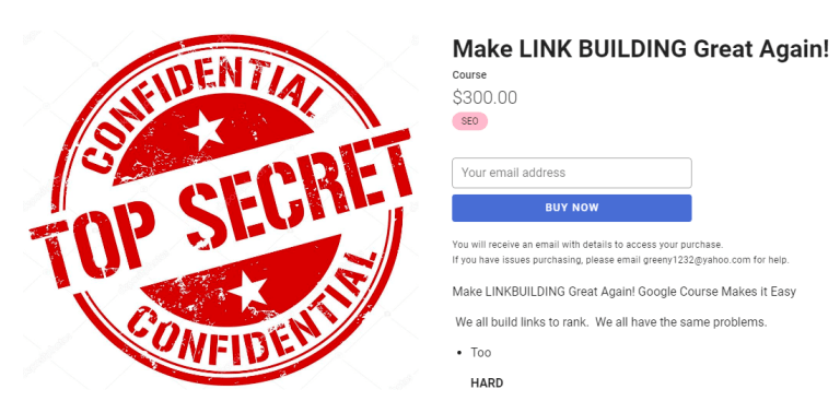 Holly Starks Make LINK BUILDING Great Again Download